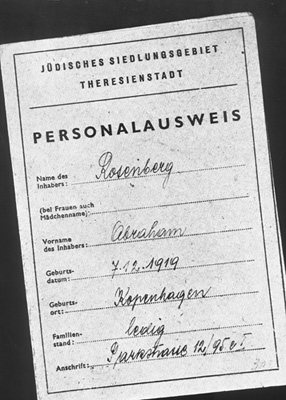 Theresienstadt identification